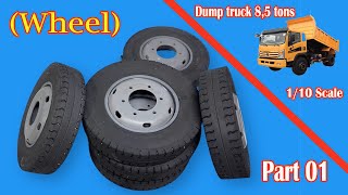 How to make RC truck wheels from PVC  Part 01 | NHT creation