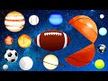 Planet Comparison　Learn the names of the planets in the solar system for Kids for baby