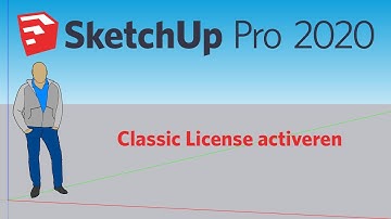 SketchUp Pro - How To? | Classic License activeren | NL Tutorial