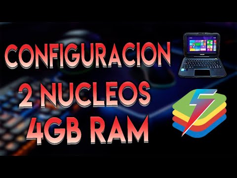 COMO CONFIGURAR BLUESTACKS 5 EN PC DE CARTON / 2 NUCLEOS 4 GB RAM