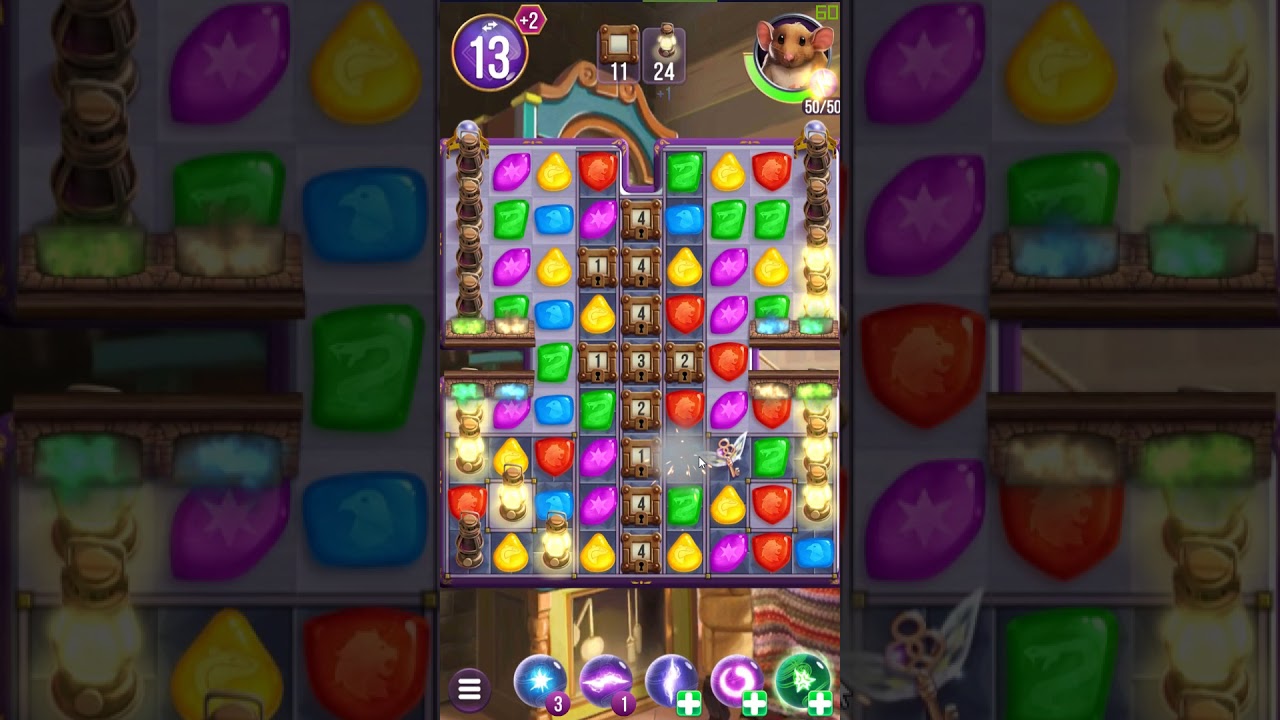 Harry Potter: Puzzles & Spells level 797 no boosters
