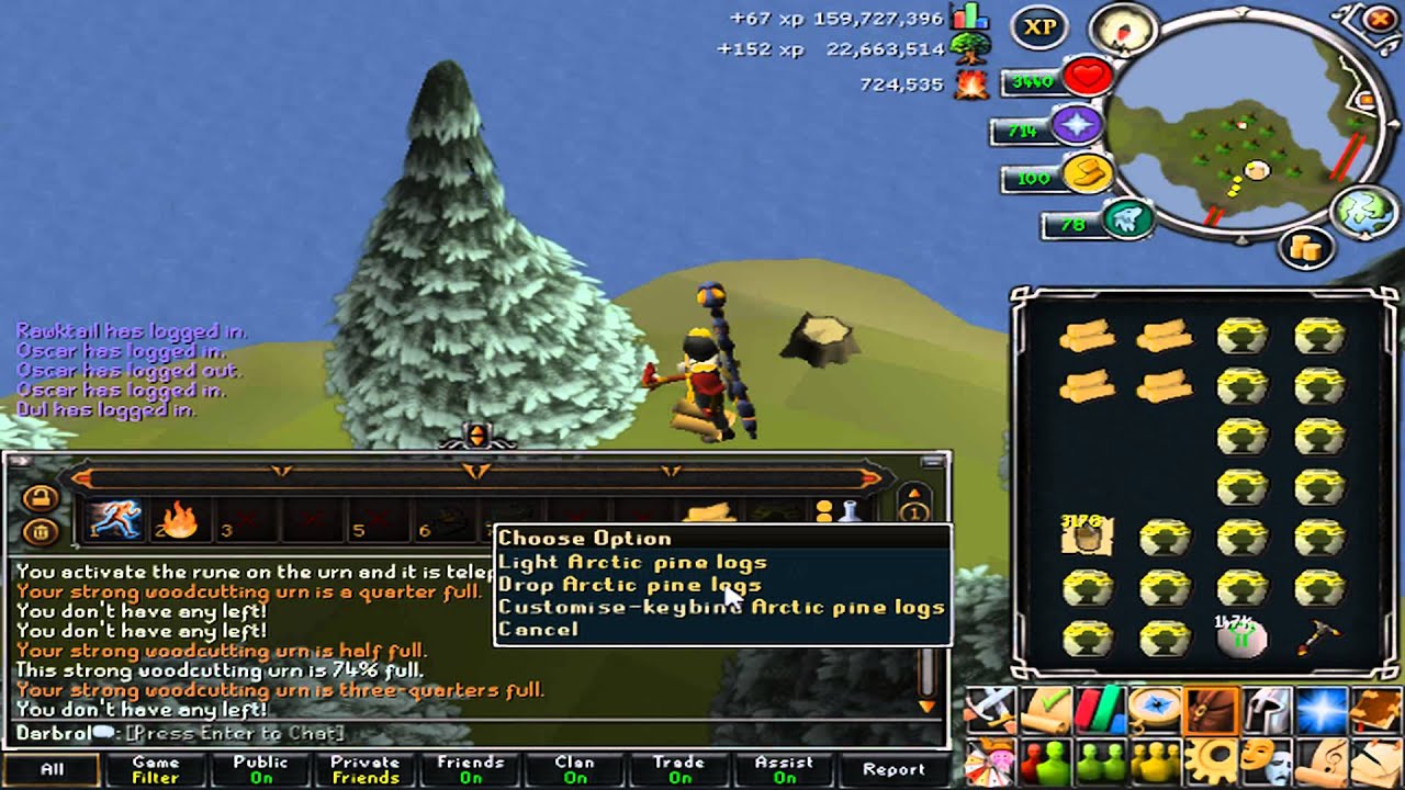 Arctic Pines with High Alchemy | Read Description