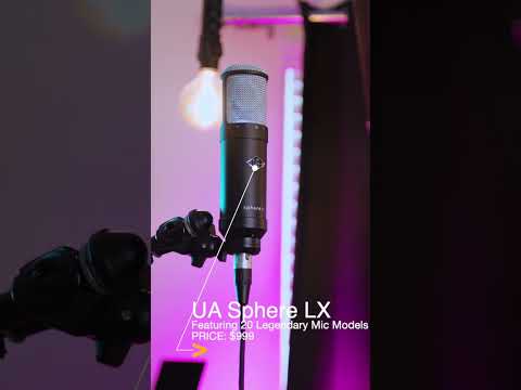 NEW Universal Audio Sphere DLX and LX Microphones #UniversalAudio