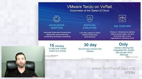 Tanzu Dell VxRail – Get The Most Out of Your Kubernetes