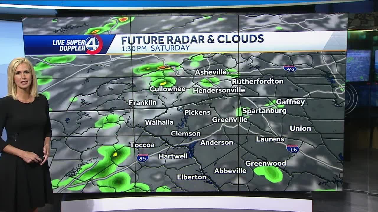 Isolated storms this weekend - YouTube
