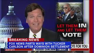 BREAKING: Tucker Carlson leaving Fox News