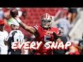 Every Snap 49ers QB Trey Lance Played Against the Seattle Seahawks