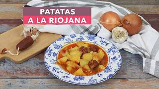 ESPECTACULAR GUISO TRADICIONAL DE PATATAS CON CHORIZO | Cómo hacer patatas a la riojana paso a paso