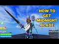 How to get midnight blade in blox fruits  second sea  el admin