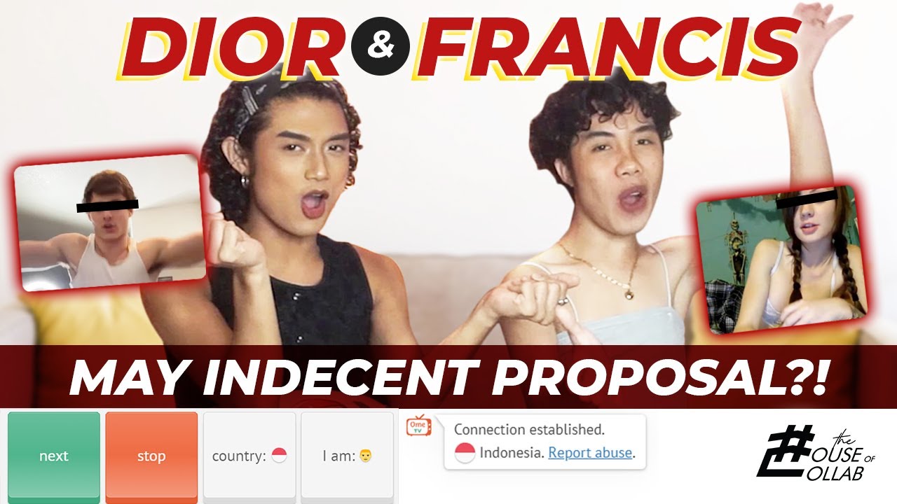 DIVAS INSIDE THE HOUSE OF COLLAB !! DIOR & FRANCIS, MAY INDECENT PROPOSAL?!