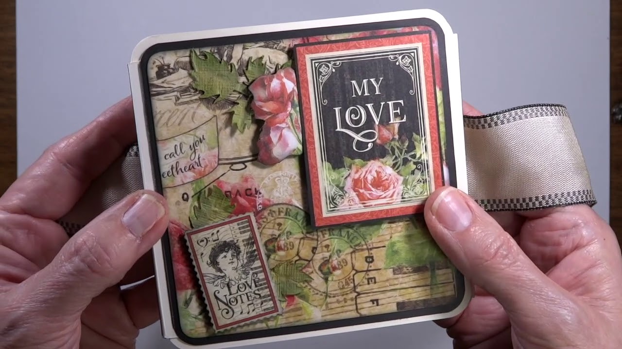 Love Notes Box and Album walk-through collage photo en ligne gratuit