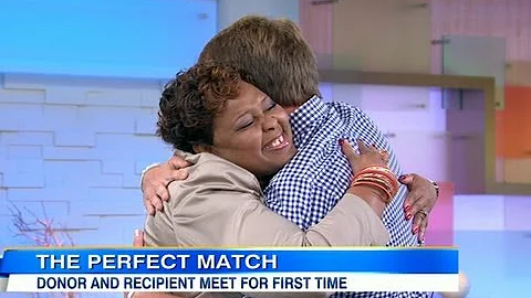 Cancer Survivor Meets Life-Saving Donor on 'GMA': ...