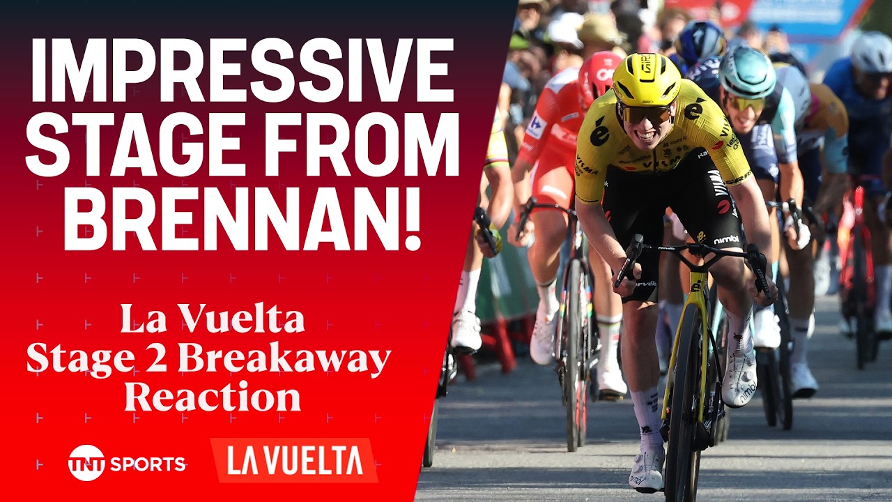 La Vuelta Stage 2 REACTION: Matthew Brennan stamps his mark with a statement performance! 🤩