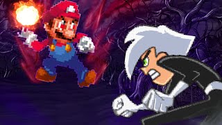 Devil Mario vs Danny Phantom - Sprite Animation