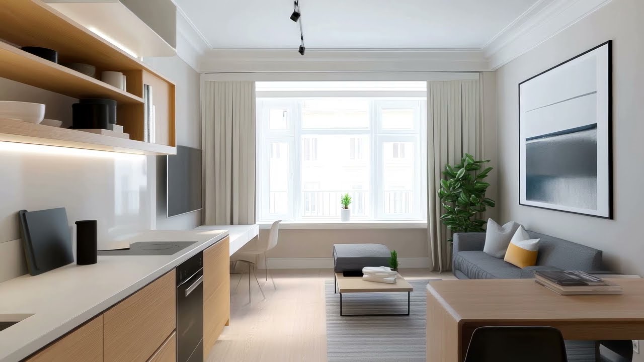 *EXTREME* 150 Sq Ft Studio Apartment Makeover (Re-doing the first ... - Apartment Makeover For Efficiency