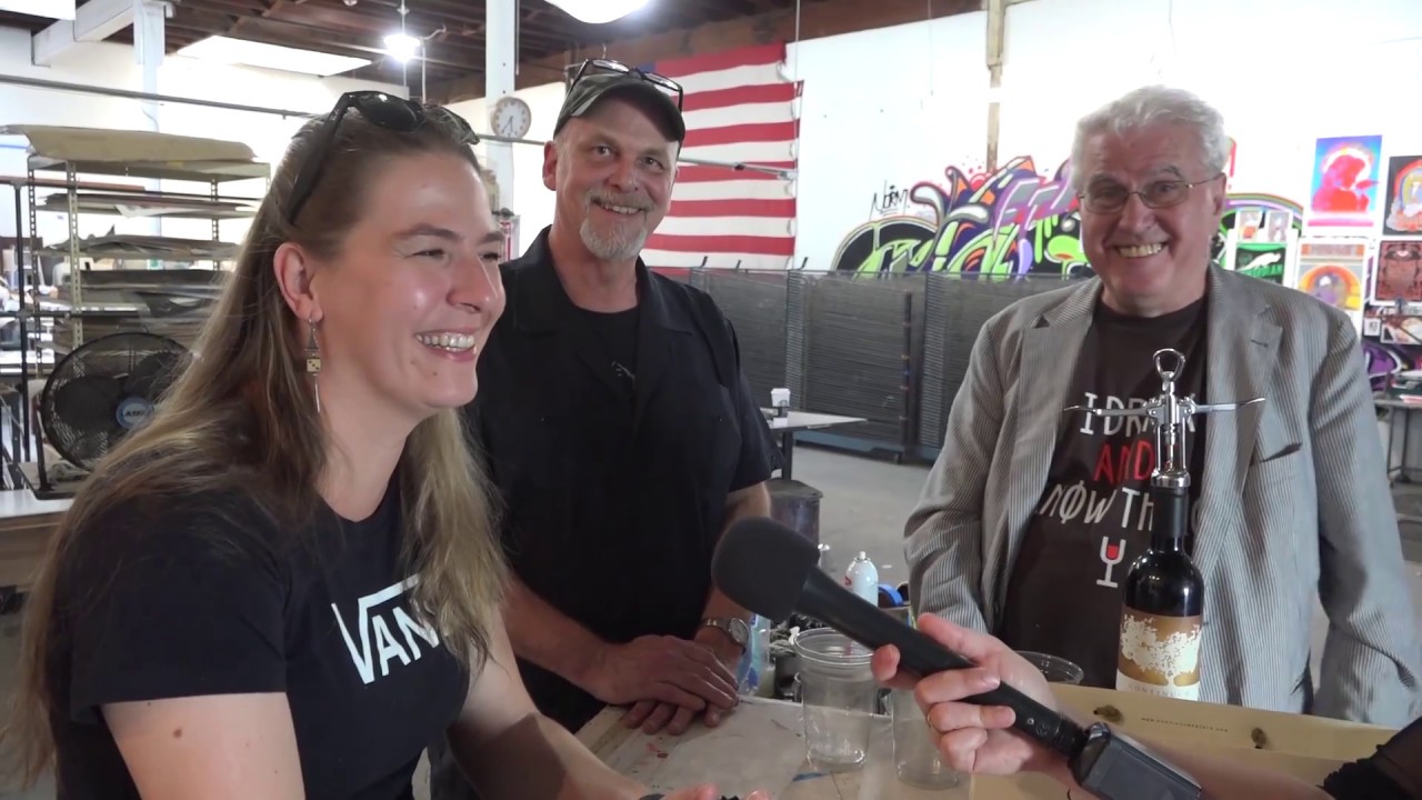 das schwarze auge ps4 Wine & Paper 9: Werner zu Besuch bei Rockplakat-Designern (ENG)