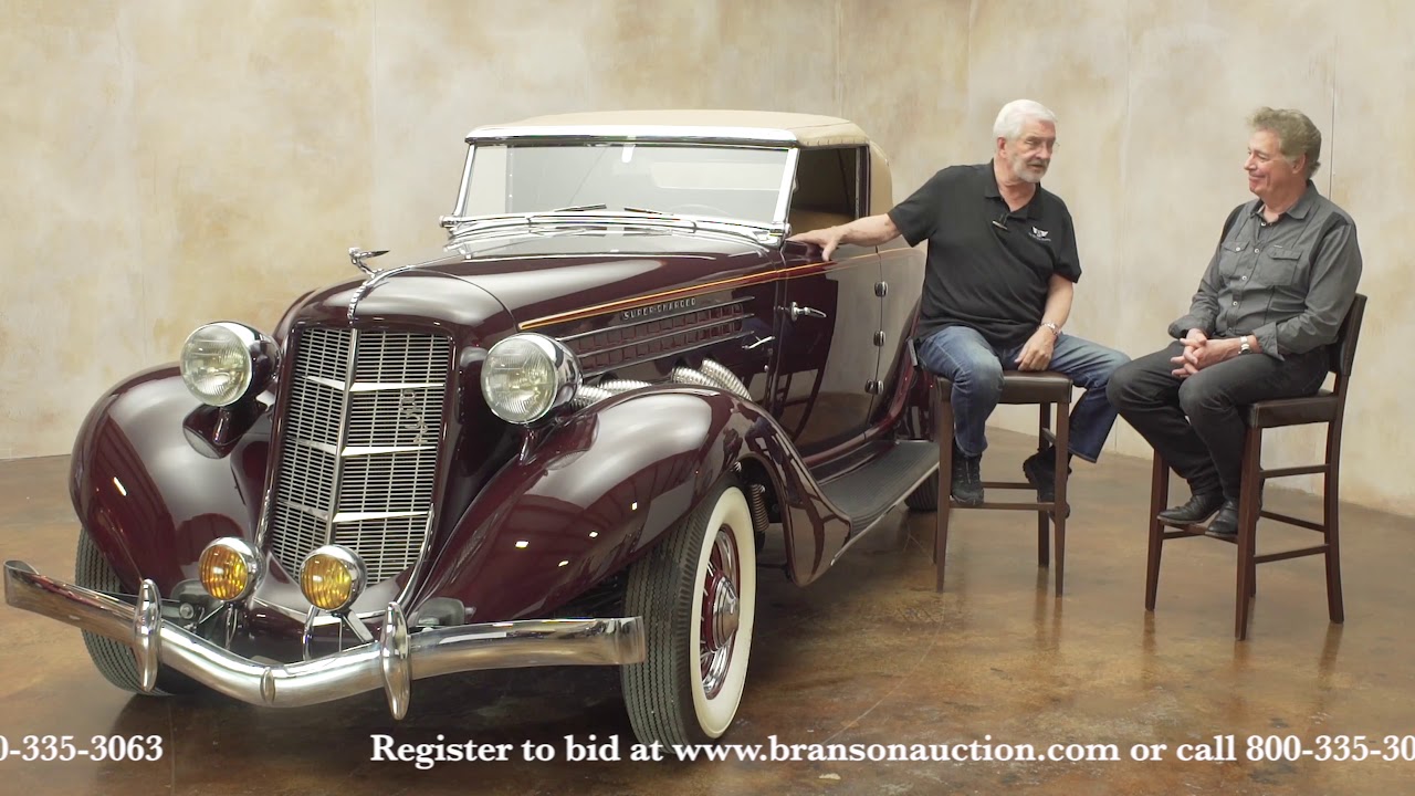 1936 Auburn 852 Cabriolet - With Barry Williams!