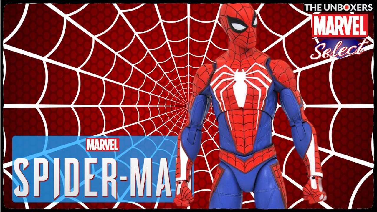 Marvel Select Spider-Man Playstation 4 Version Action Figure by Diamond Select