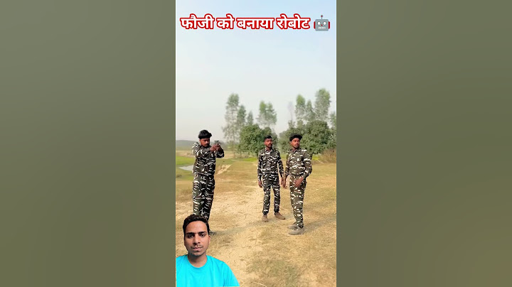 फौजी🪖को बनाया नए 🙅🏻मेंबर रोबोट🤖के रूप में🎯!!Armylovers!!#faujilyfstyle #indianarmy #ytshorts #shorts