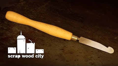 DIY round side cut scraper from an old file