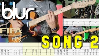 Blur - Song 2 |Guitar Cover| |Tab|