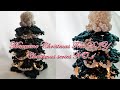 macrame christmas stereotry DIY / 마크라메 크리스마스 입체트리만들기  no.1