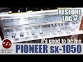 Pioneer SX-1050 Stereo Receiver restoration part 1. What a pleasure to get one of these to work on.