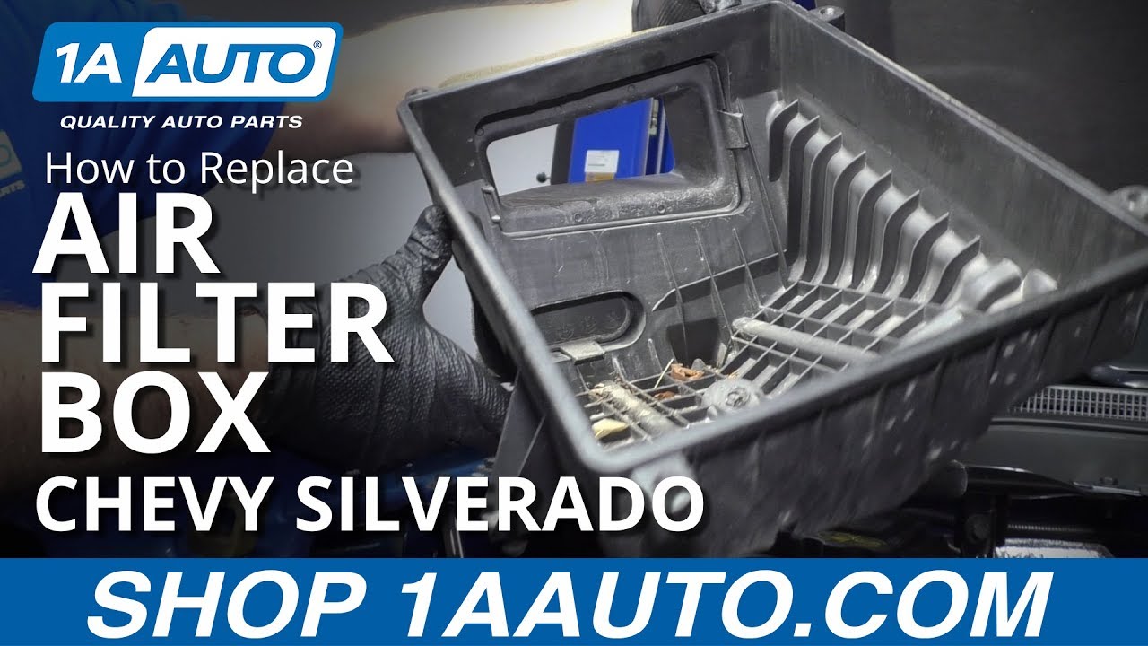 How To Remove Silverado Air Box