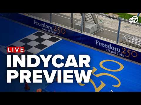 🔴LIVE: INDYCAR Drivers Preview Freedom 250 Grand Prix