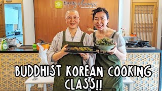 Korean Temple Food Cooking Cl Buddhist Vegan