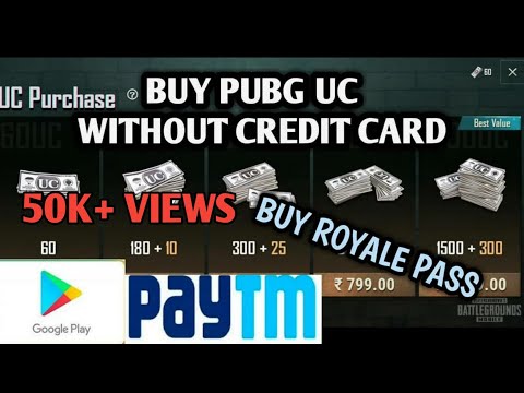 How To Buy UC For PUBG Mobile Without Any Debit Card Or Credit Card | Simple Trick | Paytm | EASY |