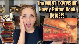 3 Complete Harry Potter Book Sets | Ukrainian Set, UK Bloomsbury Set, and Custom Slovakia Box Set