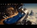 Aeronaut ⧫ Luxury Airship Ambient Journey ⧫ Soothing Sci-Fi Music ⧫ Immersive Steampunk Relaxation