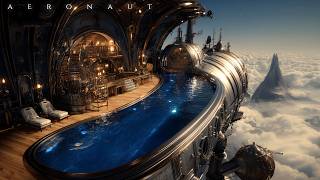 Aeronaut ⧫ Luxury Airship Ambient Journey ⧫ Soothing Sci-Fi Music ⧫ Immersive Steampunk Relaxation