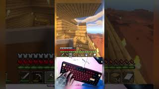 [ASMR] ⌨💤 Gaming To Sleep Minecraft Survival Keyboard & Mouse Sounds 4K 240FPS 💤😴 screenshot 5