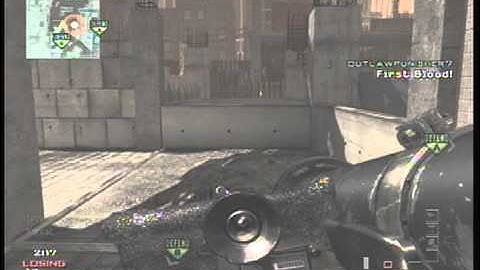 Search and Destroy on Hardhat Crazy Double Kill! (4-1) (Call of Duty: Modern Warfare 3)