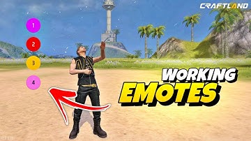 Make Emote Script in Craftland | Freefire Sacso