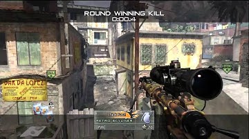 HD | MWF2 | 360 NO -SCOPE GAME WINNER | FAVELA