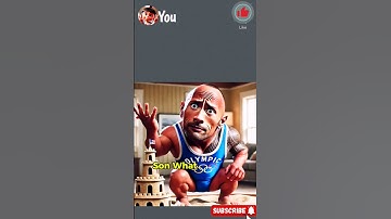 When The Dream Goes Wrong...again Peele x Dwayne (Ai no-brainer Edition) #ai #aiart