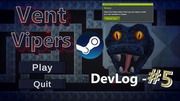 Releasing My First Game!!! - Vent Vipers DevLog #5
