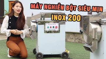 Nghiền Bột Ngũ Cốc Siêu Mịn Ngay Tại Nhà Để Kinh Doanh