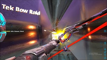 How The Tek Bow Fits Into Raiding - ARK Quick Raid Genesis Part 2