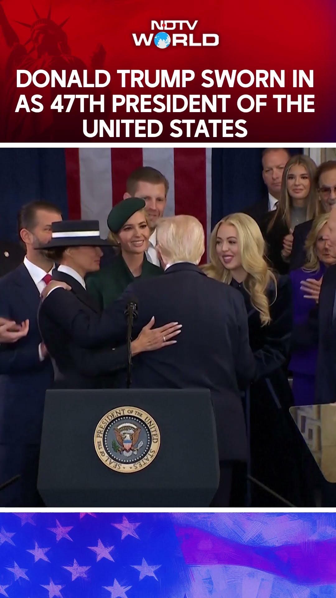 Donald Trump Inauguration | Donald Trump Sworn In As 47Th President Of The United States