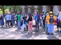 Thousands of state employees walk off the job