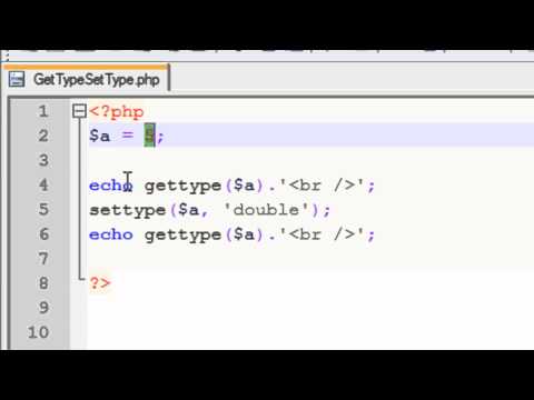 Video: Mis on Gettype PHP?