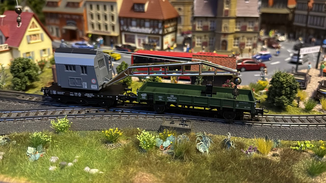 Märklin 46719 - Toller Kran mit paar Funktionen