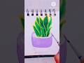 Easy Scenery Painting for Beginners #art#painting #shortsviral #youtubeshorts