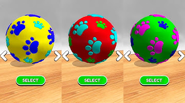 Going Balls (Yellow vs Red vs Green) - Which Color Ball Would Win? Race-157