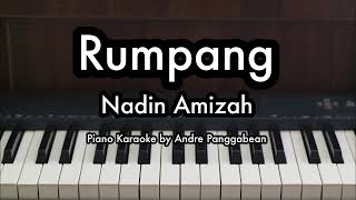 Rumpang - Nadin Amizah | Piano Karaoke by Andre Panggabean