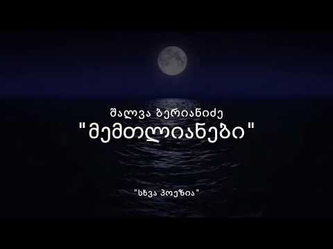 შალვა ბერიანიძე - \'მემთლიანები\' | #სხვაპოეზია